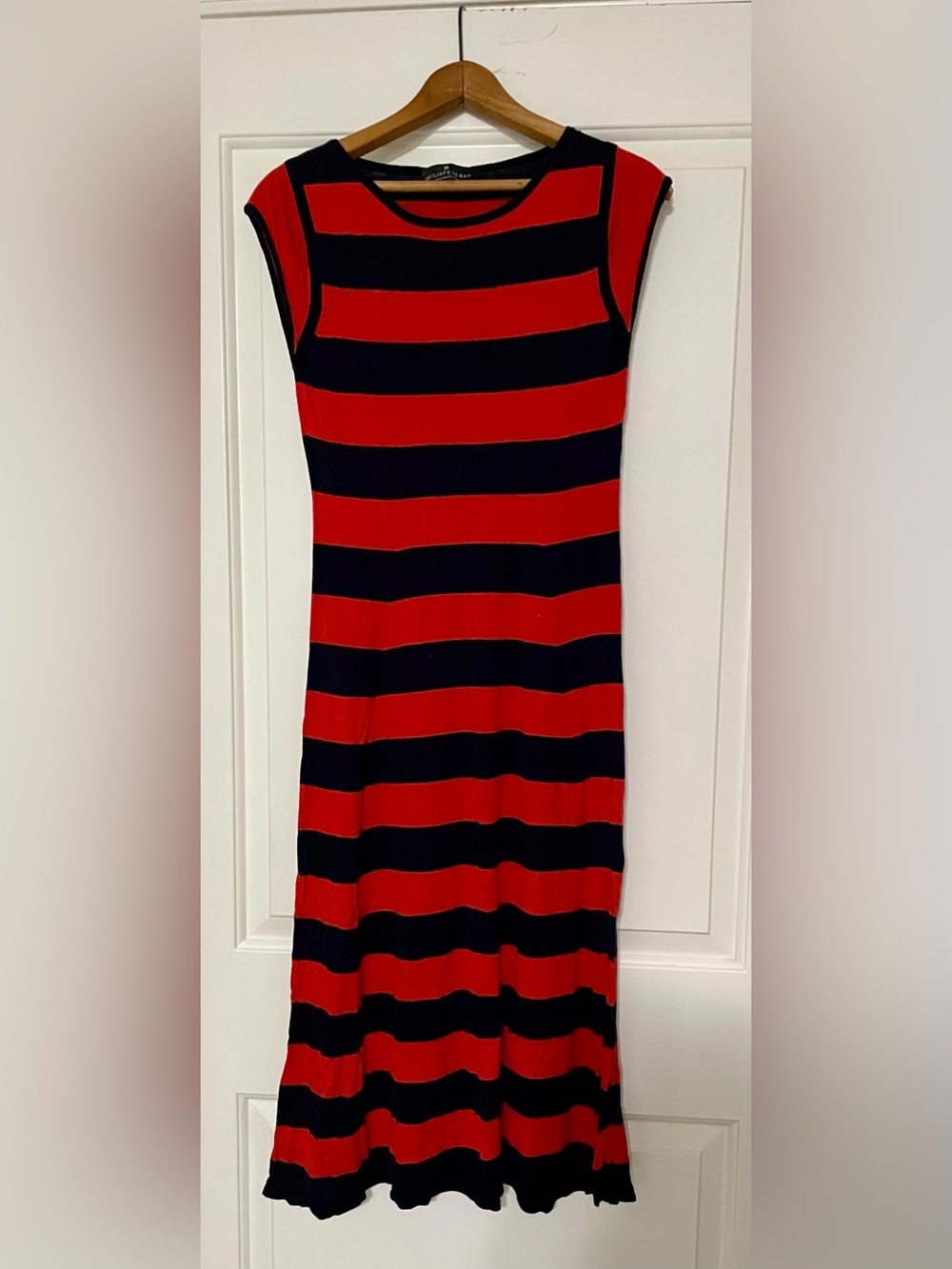 Philippe Le Bac Cashmere & Co Striped Dress